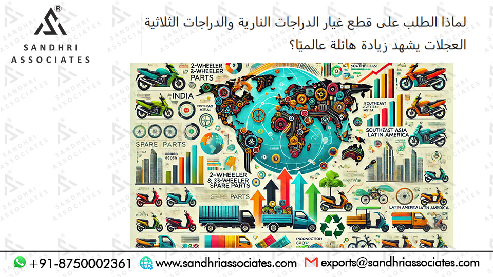 لماذا الطلب على قطع غيار الدراجات النارية والدراجات ثلاثية العجلات يرتفع بشكل هائل عالميًا